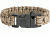 Colt Tactical S.P.E.A.R. Survival Bracelet, double weave, 1in release buckle, 7.375in dia, 10.5in cord, desert tan CT3018