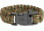 Colt Tactical S.P.E.A.R. Survival Bracelet, double weave, 1in release buckle, 7.375in dia, 10.5in cord, woodland camo CT3019
