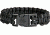 Colt Tactical S.P.E.A.R. Survival Bracelet, single weave.75in release buckle, 7.25in dia, 7.5in cord, black CT3008