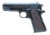 Colt Commander Pistol, .45 ACP, 4.25 in barrel, blued aluminum alloy frame, brown checkered plastic grip, short recoil semi-automatic, fixed combat, 7 round magazine, CMDRP-45-1-FRRMPG