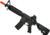 Colt Licensed M4 CQB-R SOPMOD LiPo Ready Airsoft AEG Gun w/Metal Gearbox, Black, Large, 180833