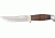 Colt Skinner Fixed Blade Knife, 5.625in, Skinner Blade, Stacked Leather Handle CT295