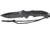 Colt Tactical Fixed Blade Fixed Blade Knife, 4.75in, 4.75in, Black Micarta Handle CT443