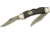 Colt Titanium Series Lockback Folding Knife,Twin Clip Blade, Black Smooth Bone Handle CT318
