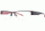 Columbia City Trek 2 Eyeglass Frames - Frame Black/Red, Size 56/15mm CBCITYTREK203