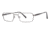 Columbia Clear Lake Single Vision Prescription Eyeglasses - Frame Semi Matte Gunm CBCLEARLK03