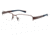 Columbia Cuyuna Progressive Prescription Eyeglasses - Frame Brown/Navy, Size 55/16mm CBCUYUNA03