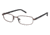 Columbia FERNIE Single Vision Prescription Eyeglasses - Frame Brown, Size 51/18mm CBFERNIE01
