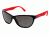 Columbia Kaliope Sunglasses - Frame BLACK/MATTE RED, Lens Color Smoke CBKALIOPE01