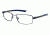 Columbia Lassen Peak Single Vision Prescription Eyeglasses - Frame Blue/Dark Grey, Size 55/17mm CBLASSEN03
