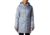 Columbia Mighty Lite Hooded Jacket - Womens, Tradewinds Grey, Size Large, 146877-032-L