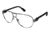 Columbia MOUNT JACKSON Single Vision Prescription Eyeglasses - Frame GUNMETAL/GREY, Size 57/12mm CBMTJACKSON01