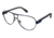 Columbia MOUNT JACKSON Single Vision Prescription Eyeglasses - Frame NAVY/NAVY, Size 57/12mm CBMTJACKSON03