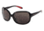Columbia Pearl Lake Single Vision Prescription Eyeglasses - Frame BLACK/RED, Lens Color Smoke CBPEARLLAKE01