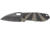 Columbia River 2440 Heron 2.93 Folding Plain Black Stonewash 8Cr14MoV Blade 2C