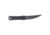 Columbia River Knife &amp; Tool HZ4, Fixed Blade Knife, 4.76" Trailing Point Blade, SK-5 Blade Steel, 8.88" Overall Length, Titanium Nitride Finish, Black, Black G10 Grips, Includes Sheath, 2924