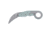 Columbia River Knife &amp; Tool Provoke, Folding Knife, 2.47&quot; Hawkbill Blade, AUS 8 Blade Steel, 7.19&quot; Overall Length, Stonewash Finish, Silver, Green Grivory Handle, Liner Lock, 4041GR