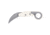Columbia River Knife &amp; Tool Provoke, Folding Knife, 2.47&quot; Hawkbill Blade, AUS 8 Blade Steel, 7.19&quot; Overall Length, Stonewash Finish, Silver, Sand Grivory Handle, Liner Lock, 4041S