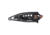 CRKT Snap Folding Knife, 2.55in, 420J2, Drop Point Blade, Black Stainless Steel Handle, 5102NK