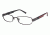 Columbia Saddleback Progressive Prescription Eyeglasses - Frame Gunmetal/Black-red, Size 50/17mm CBSADDLEBACK01