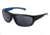Columbia SAWYER 100 Progressive Prescription Eyeglasses - Frame Matte Black/Matte Hyper Blue, Size 56/15mm CBSAWYER10005