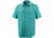 Columbia Silver Ridge Short Sleeve Shirt - Men's -Teal-Small