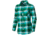 Columbia Simply Put II Flannel Shirt, Dark Ivy Check, Extra Small - Womens, 1803401398-XS
