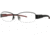 Columbia South Peak Progressive Prescription Eyeglasses - Frame Black/Red, Size 52/17mm CBSOUTHPEAK01