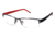 Columbia Steens Mt. Bifocal Prescription Eyeglasses - Frame Gun w. Black/Red Temple, Size 52/17mm CBSTEENSMT01