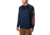 Columbia Terminal Tackle Long Sleeve Shirt - Men's, Collegiate Navy, Sunset Red Lo, 2XL Waist, Long Inseam, 138826-467-2XT