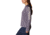 Columbia Tidal Tee II Long Sleeve Shirt - Womens, Granite Purple/Stone Logo, 2XL, 1577661518GrntPrplStnLg2L