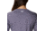 Columbia Tidal Tee II Long Sleeve Shirt - Womens, Granite Purple/Stone Logo, 2XL, 1577661518GrntPrplStnLg2L