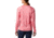 Columbia Tidal Tee II Long Sleeve, Lollipop, White Logo, Extra Small - Womens, 1577661675-XS