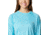 Columbia Tidal Tee II Long Sleeve Shirt - Women's, Opal Blue/Key West Logo, Medium, 1577661448OplBl,KyWstLgM