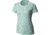 Columbia Titan Ice Short Sleeve Shirt - Women's-Sea Ice Heather/Teal-Small