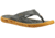 Columbia Vent Cush Flip Sandal - Men's-Charcoal/Orange-Medium-9