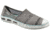 Vulc N Vent Slip 2 Casual Shoe - Womens-Light Grey-Medium-9