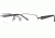 Columbia Wasatch Single Vision Prescription Eyeglasses - Frame Shiny Dark Gunmetal CBWASATCH01