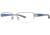 Columbia Wicklow Bifocal Prescription Eyeglasses - Frame Matte Silver/Blue, Size 54/18mm CBWICKLOW01