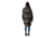 Columbia Wildest Venture Long Fleece Coat - Womens, Black Vagabond Plaid, Extra Small, 2136171-010-XS