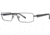 Columbia Zephyr Single Vision Prescription Eyeglasses - Frame Semi Matte Gunmetal, Size 55/17mm CBZEPHYR01