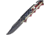 Combat Ready Flag Linerlock A/O Folding Knife, 4.75in Closed, 3.5in SS Clip Point Blade, Finger Grooved Aluminum, PK2747 / CBR368