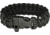 Combat Ready Survival Bracelet, Black, 8in, SS -BLACK / CBR359