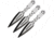 Combat Ready Throwing Knife Set, Stainless blade, TR6210 / WB1029