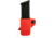 Comp-Tac Single Magazine Pouch W/ Belt Clip, Size 12 - Sig 229 .40, 320 9/40, M&amp;P 9/40, Left Hand, Kydex Red, C62112000LRDN