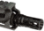 Comstock Armory Hybrid Flash Hider, 9mm Luger, 5/8x24, Black, HYB-58-9