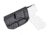 Rounded IWB KYDEX Holster, CZ P-10 C, Left Hand, Black, CZU-P10C-BK-LH-VAR