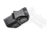 Rounded IWB KYDEX Holster, Kahr CW9, Left Hand, Black, KHR-CW9-BK-LH-VAR