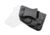 Rounded IWB KYDEX Holster, S&amp;W M&amp;P Bodyguard 380 w/CTC GREEN Laserguard, RH, Black, SWN-BG380CTCGLG-BK-RH-VAR