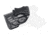 Rounded IWB KYDEX Holster, S&amp;W M&amp;P SHIELD 9MM/40SW w/RED Crimson Trace, LG-489, LH, Black, SWN-SHIELDCTC-BK-LH-VAR
